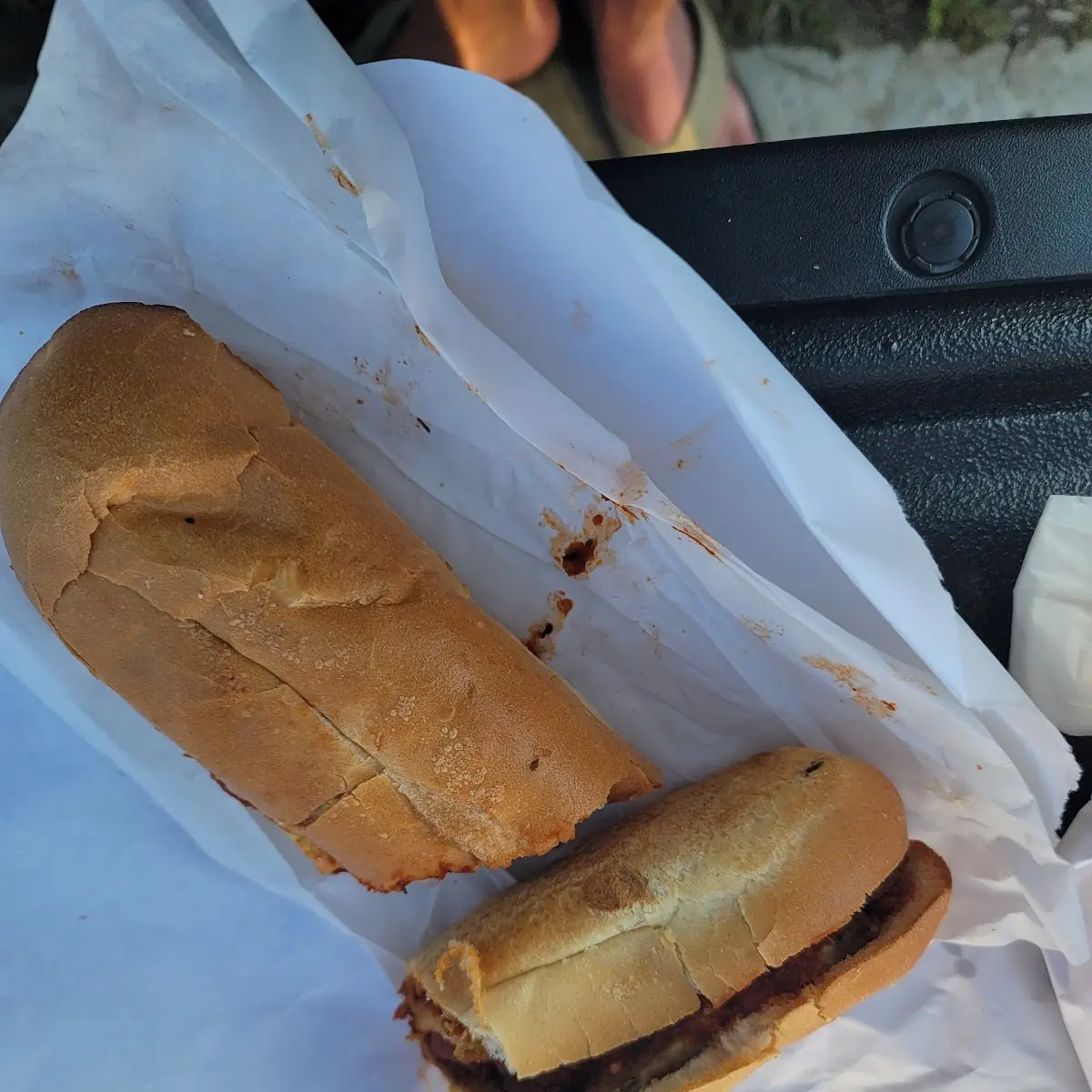 Eggplant Parmesan Sandwich