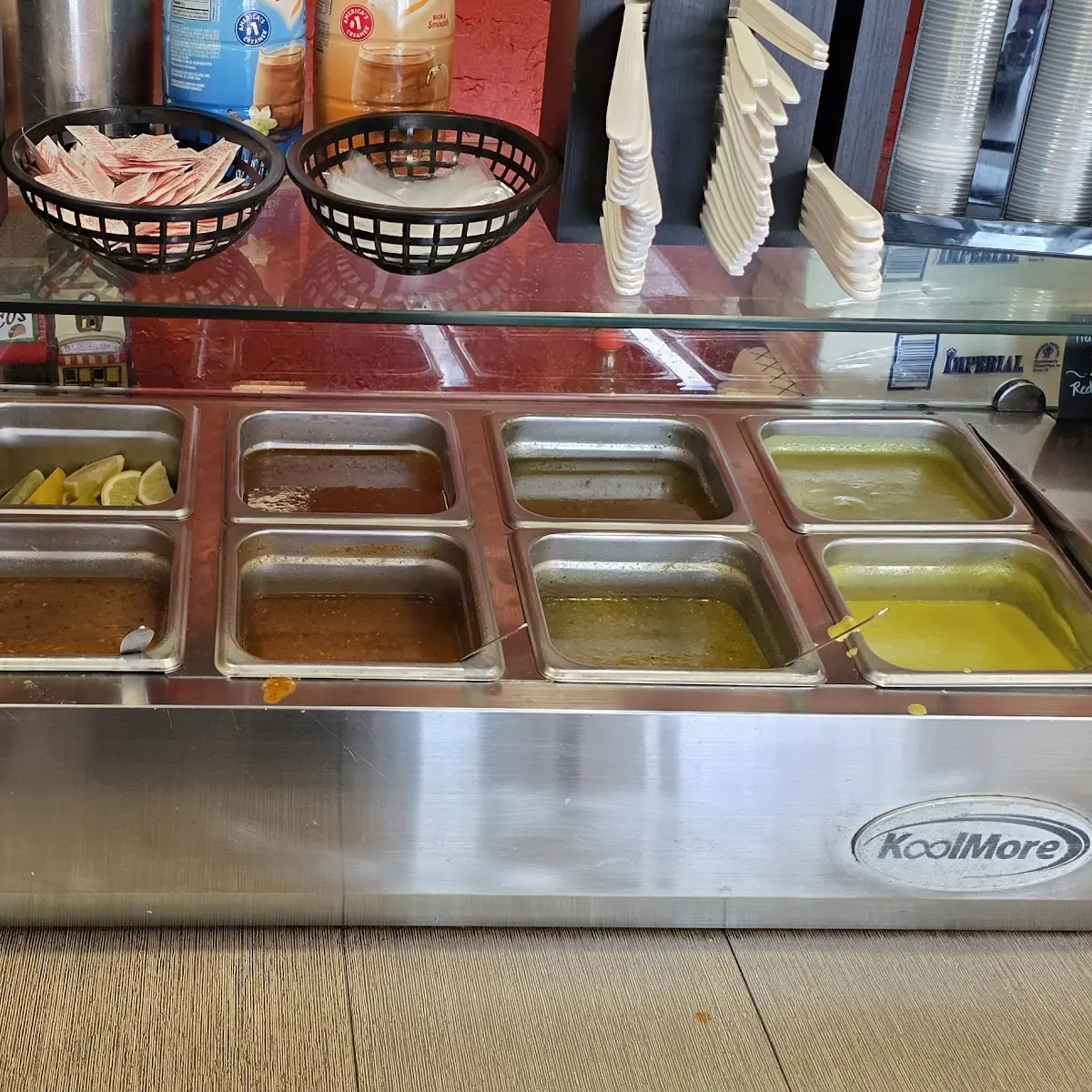 Self Serve Salsa Bar