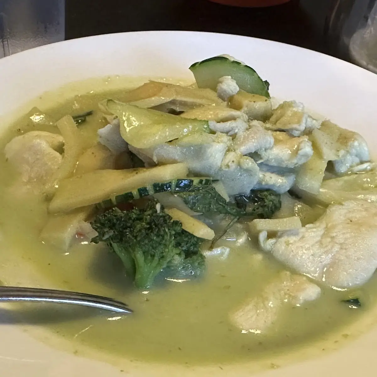 Green Curry Chicken Lunch