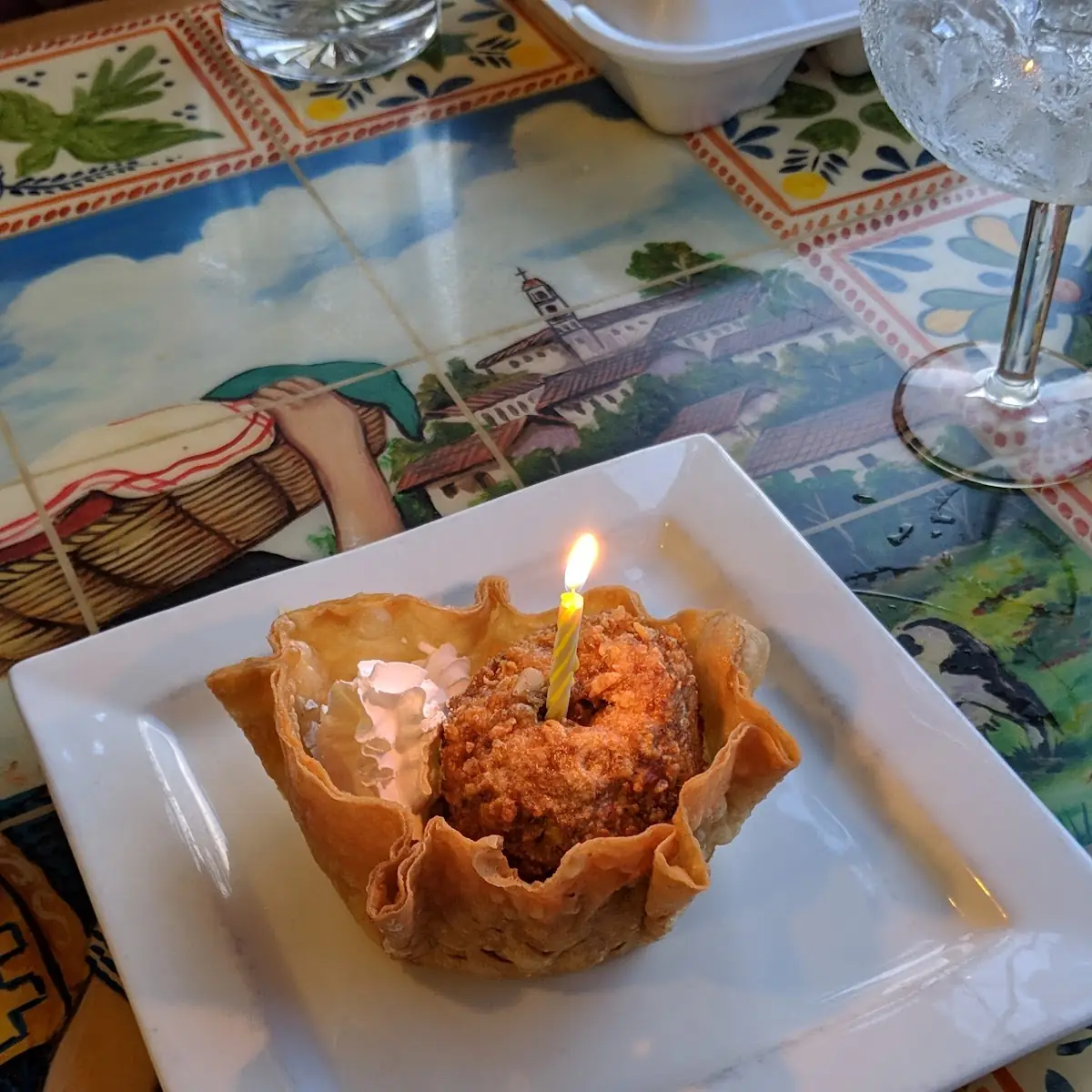 Deep-Fried Ice Cream