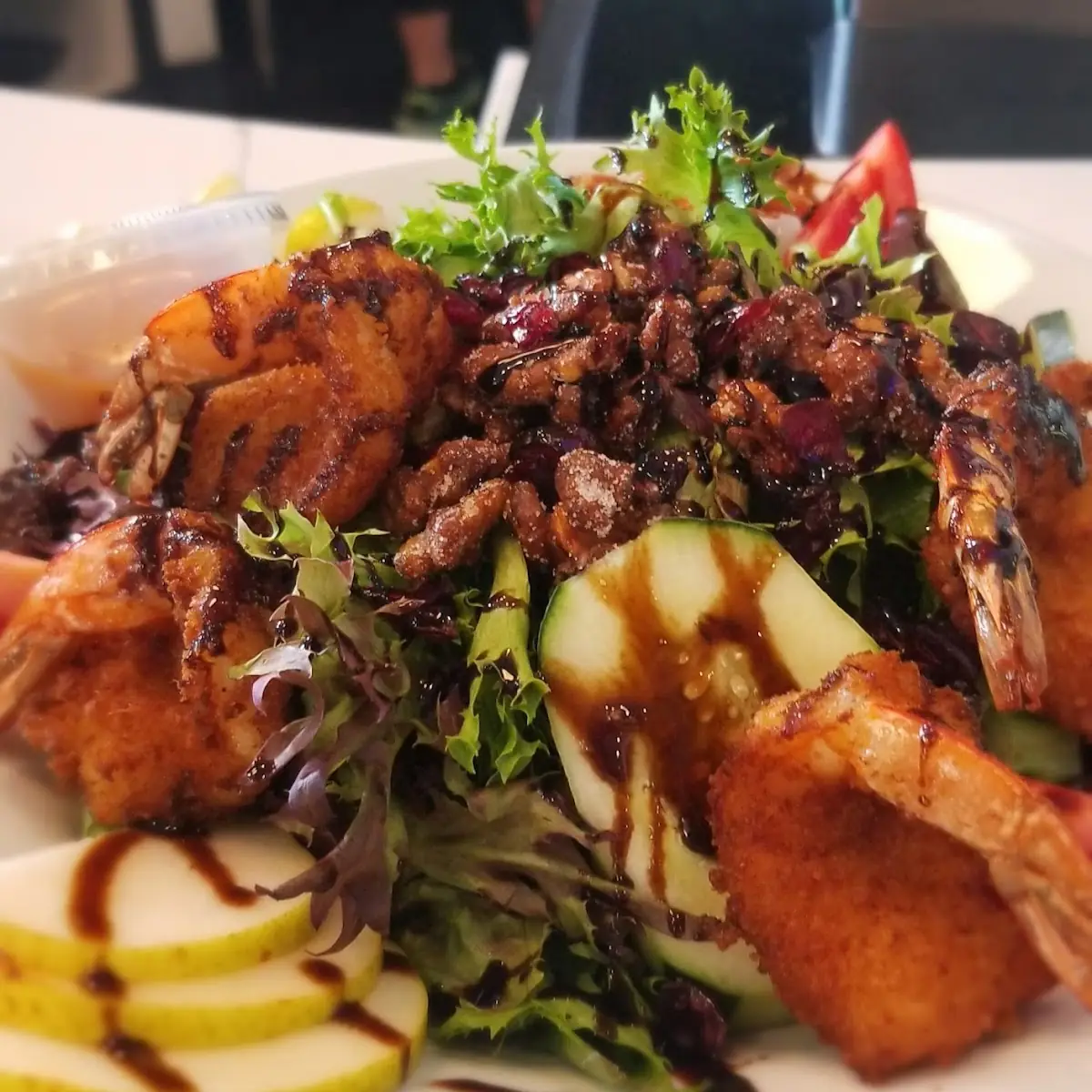 Coconut Shrimp Salad