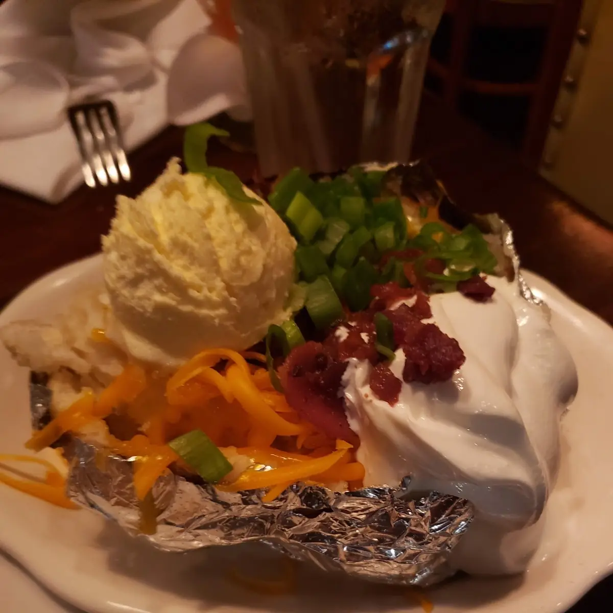 Fully Loaded Baked Potato