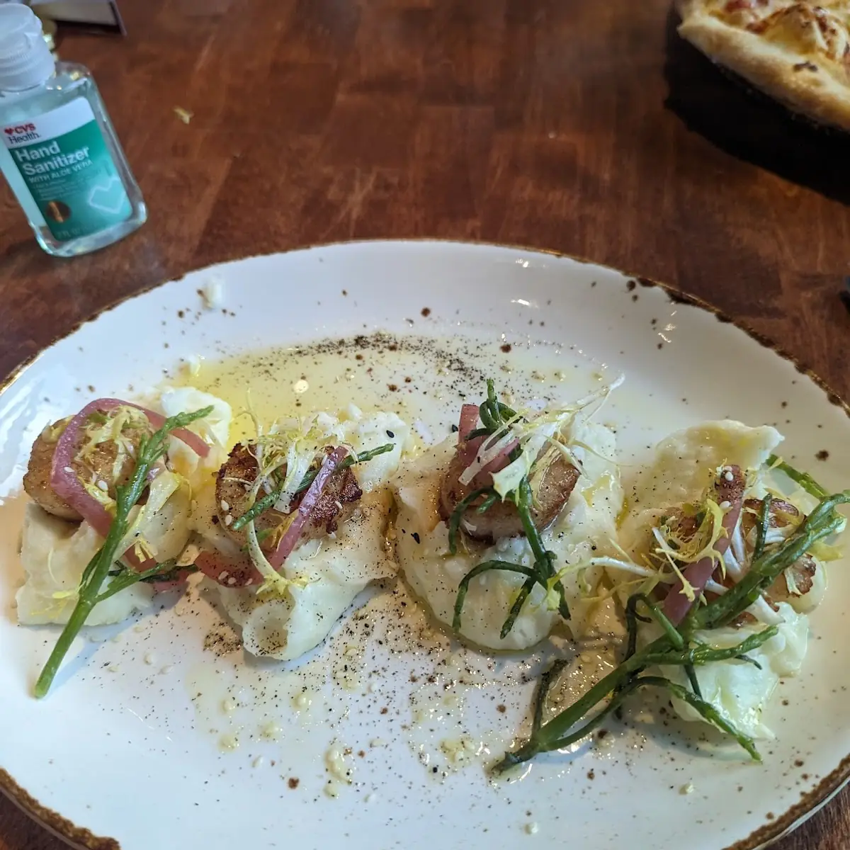 Pan Seared Scallops