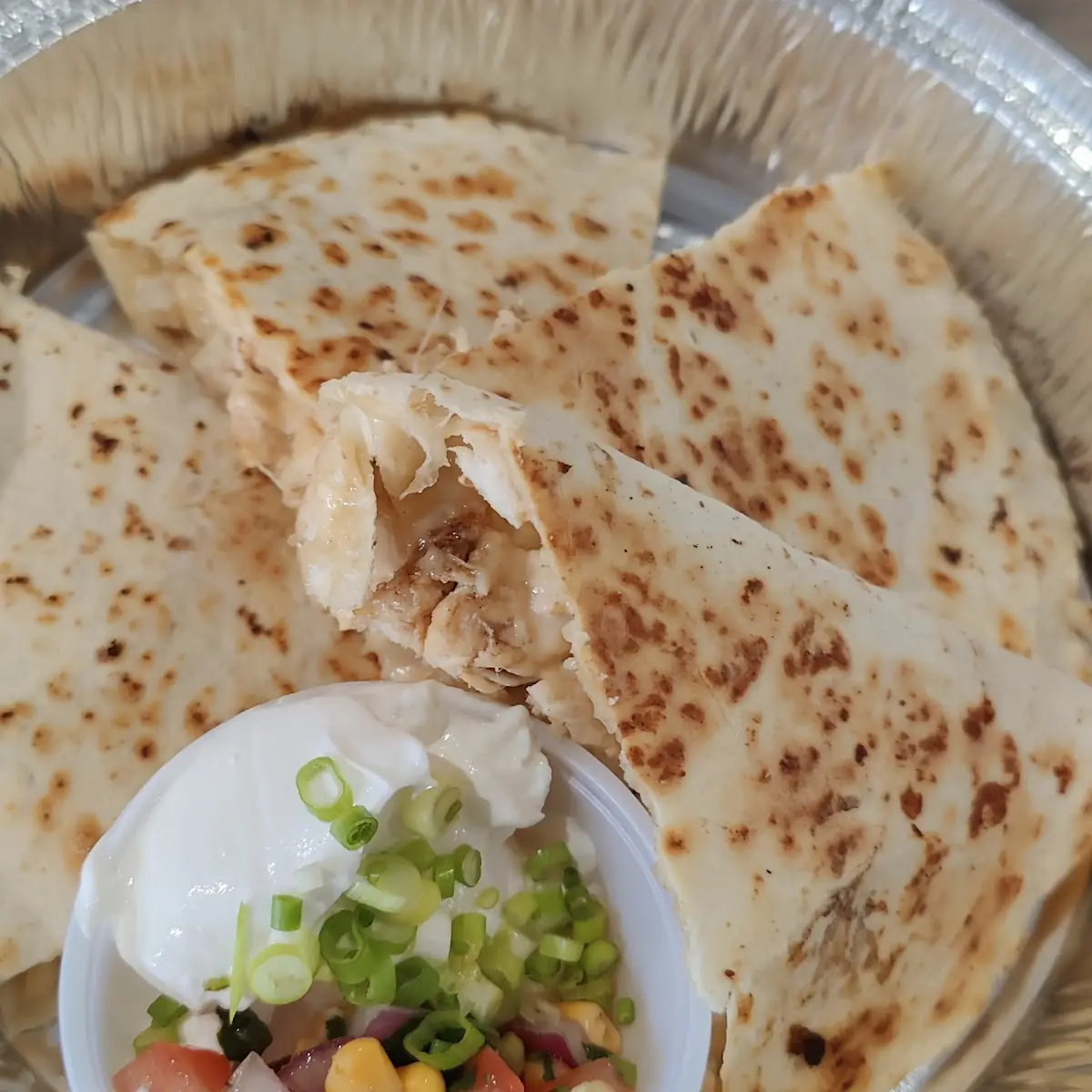 Chicken & Cheese Quesadilla