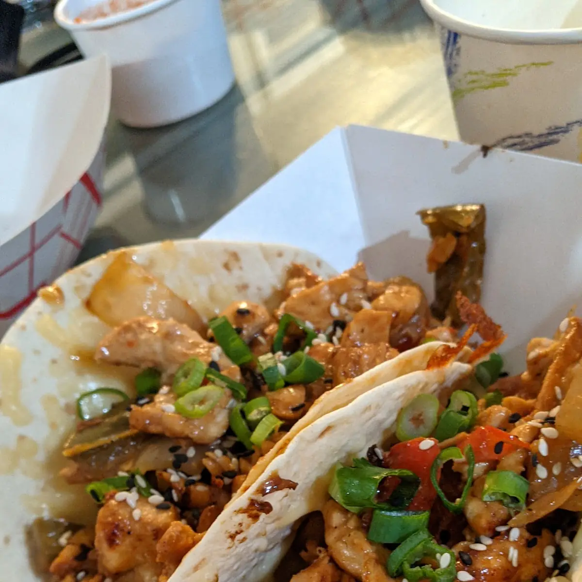 Chicken Teriyaki Fajitas