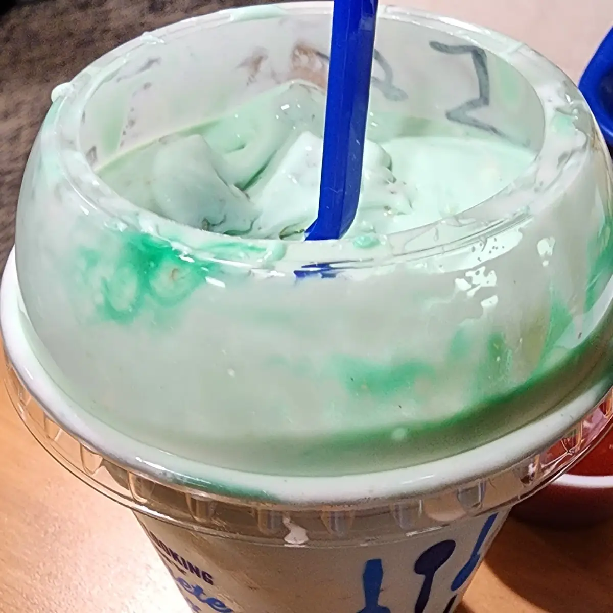 Mint Cookie Dough Concrete