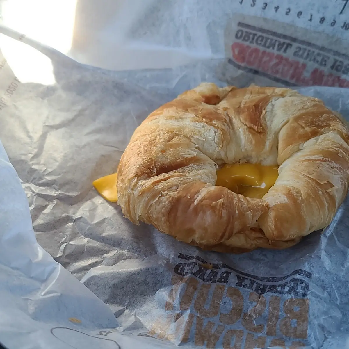 Egg and Cheese Croissant