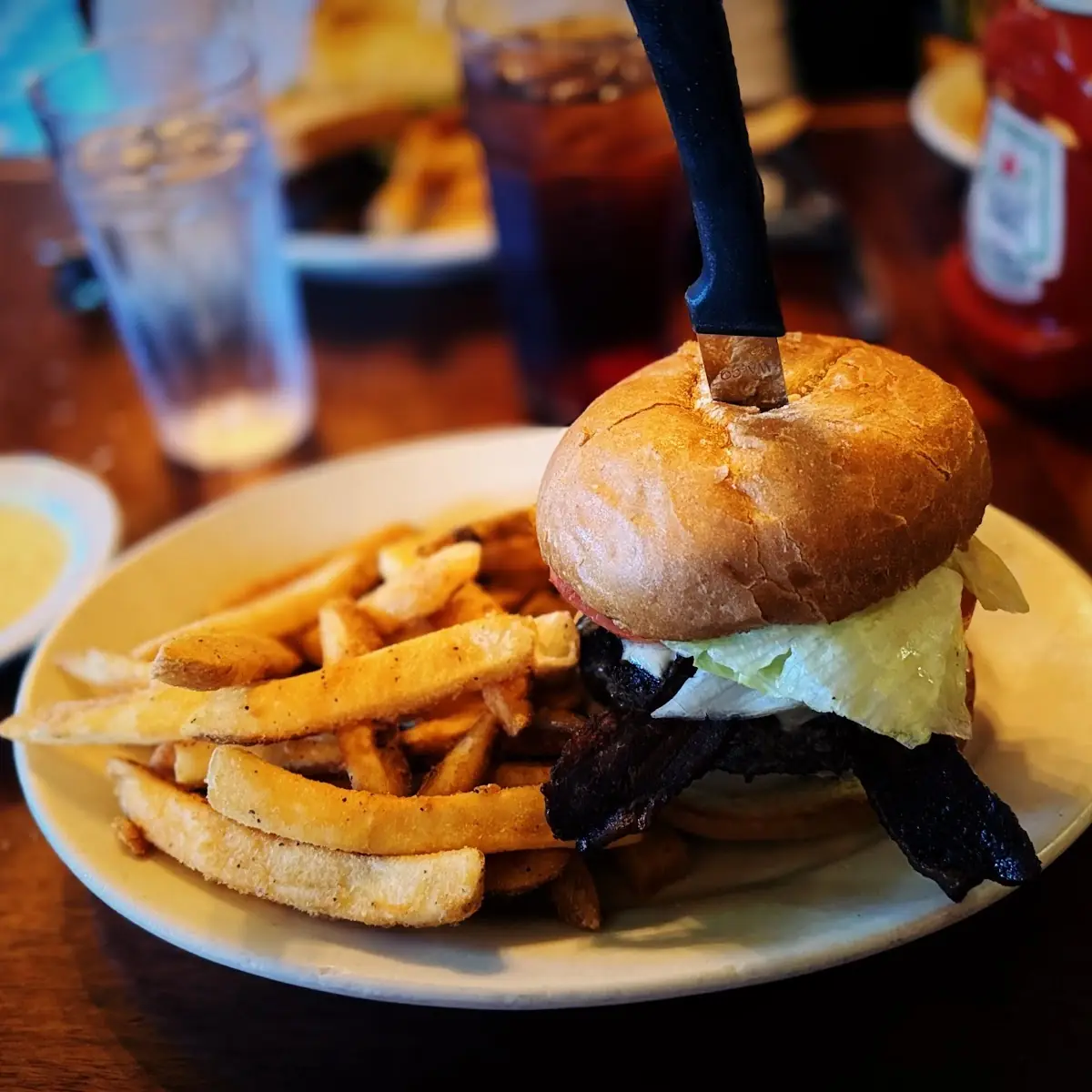 Bacon Cheddar Burger