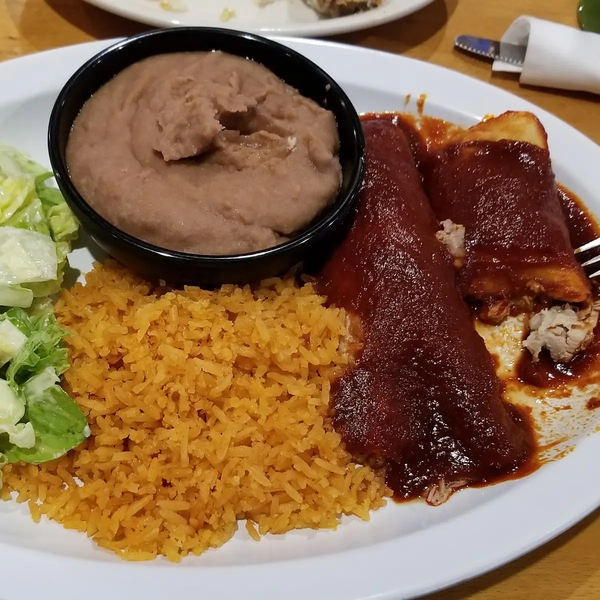 Green Chile Plate Chile Verde Plato