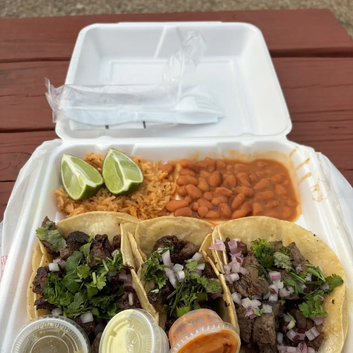 Chicken Taco Plate