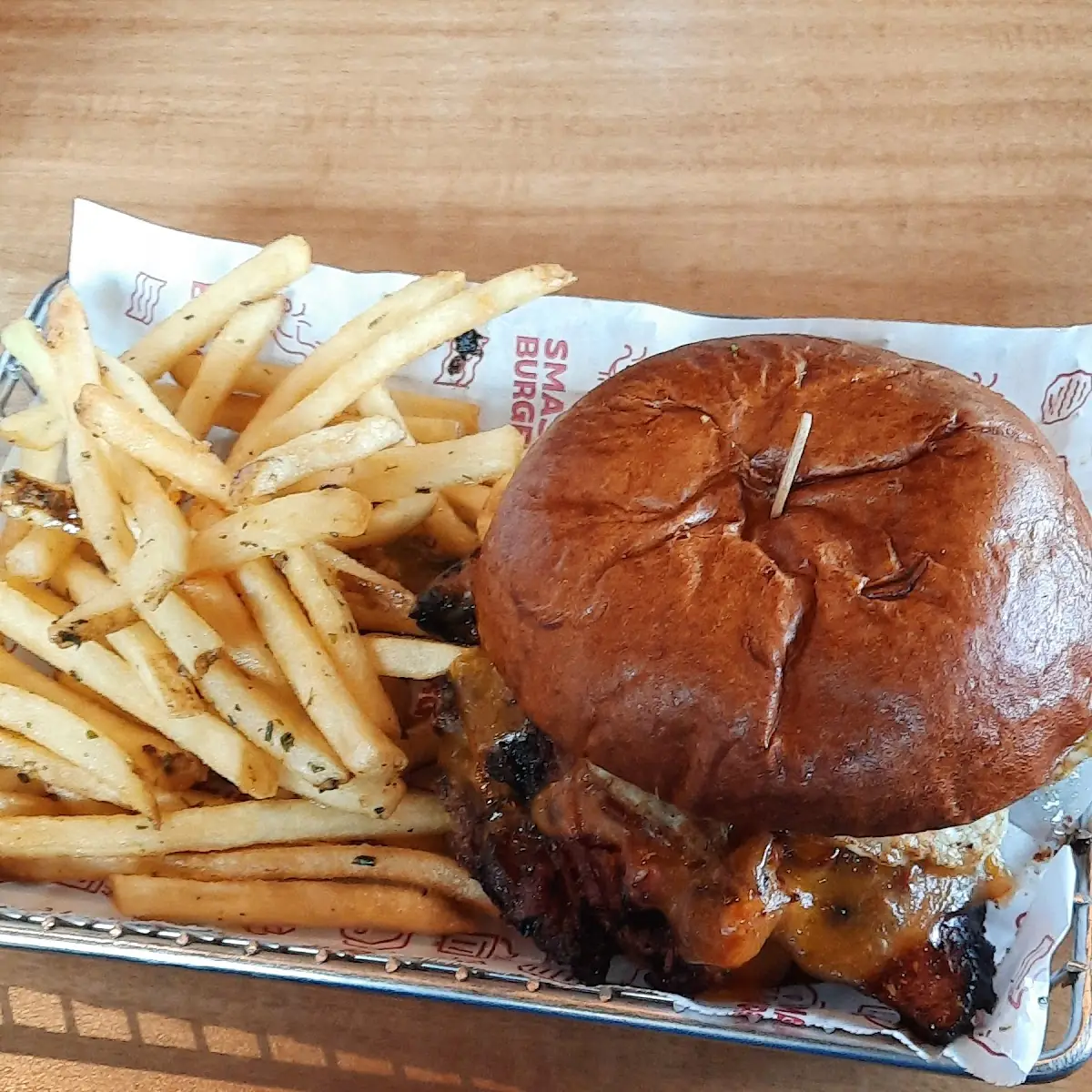 Mushroom Swiss Burger