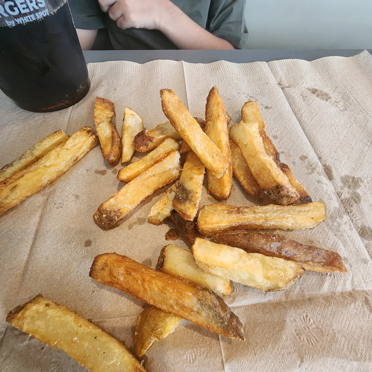 Garlic Parmesan Fries, Triple O's
