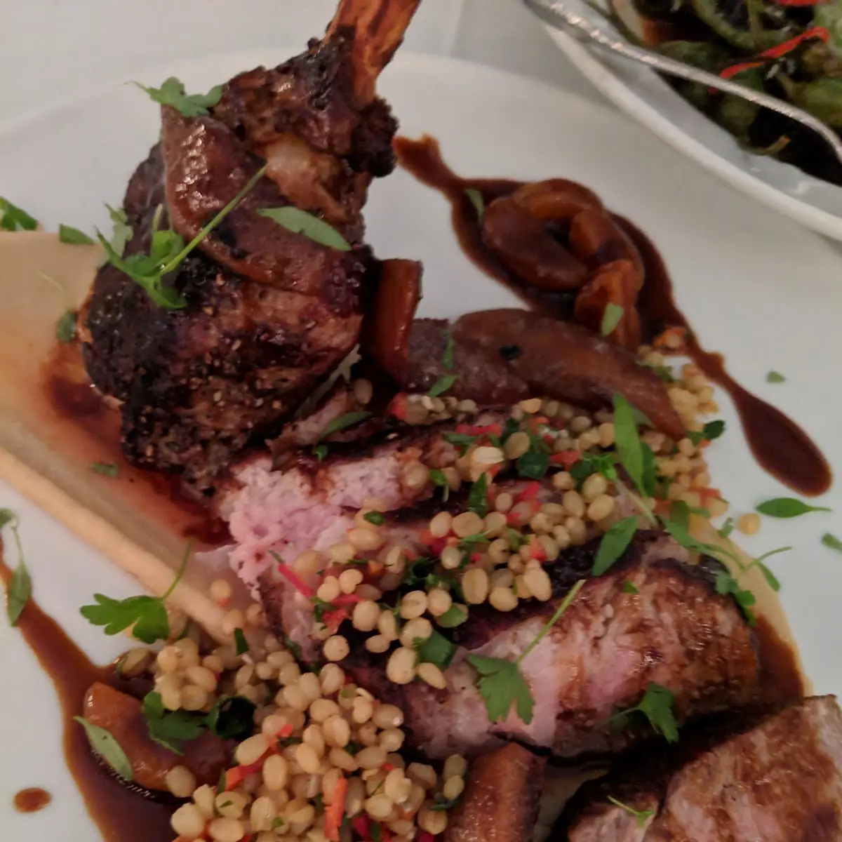 Jerk Tomahawks Pork Chops