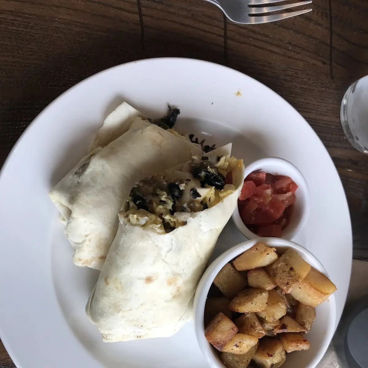 Sausage Breakfast Burrito
