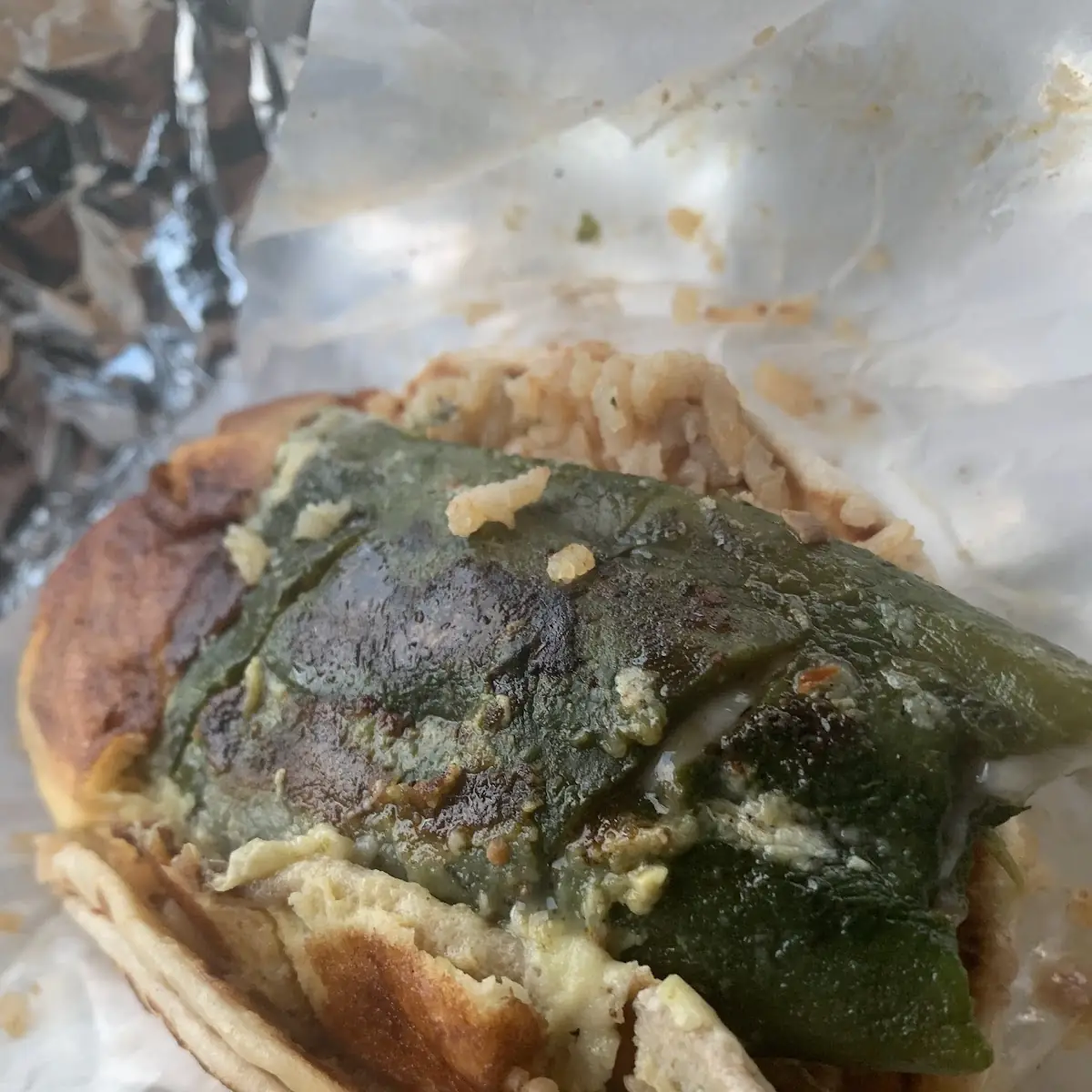 2 Chile Rellenos Burrito