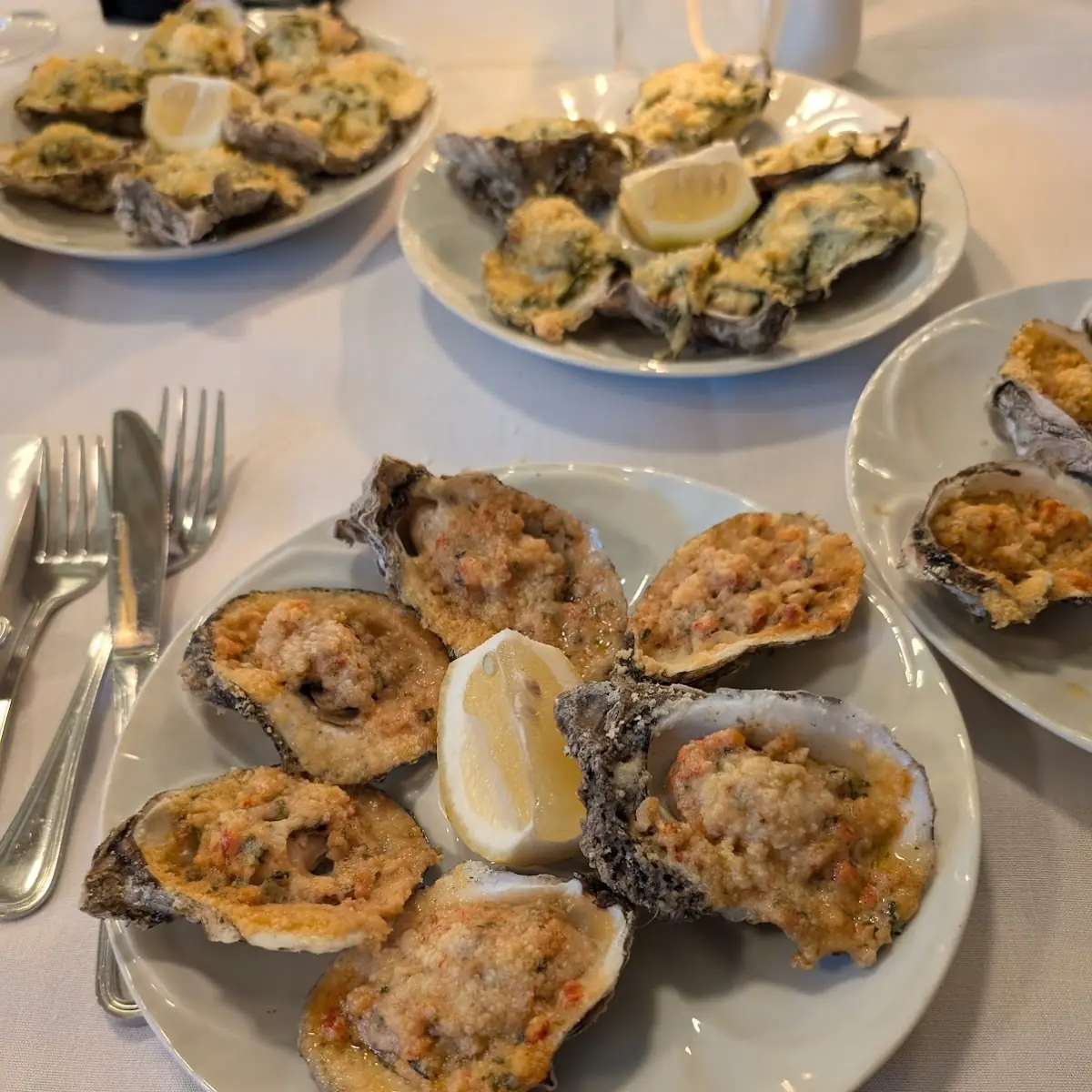 Oysters Rockefeller