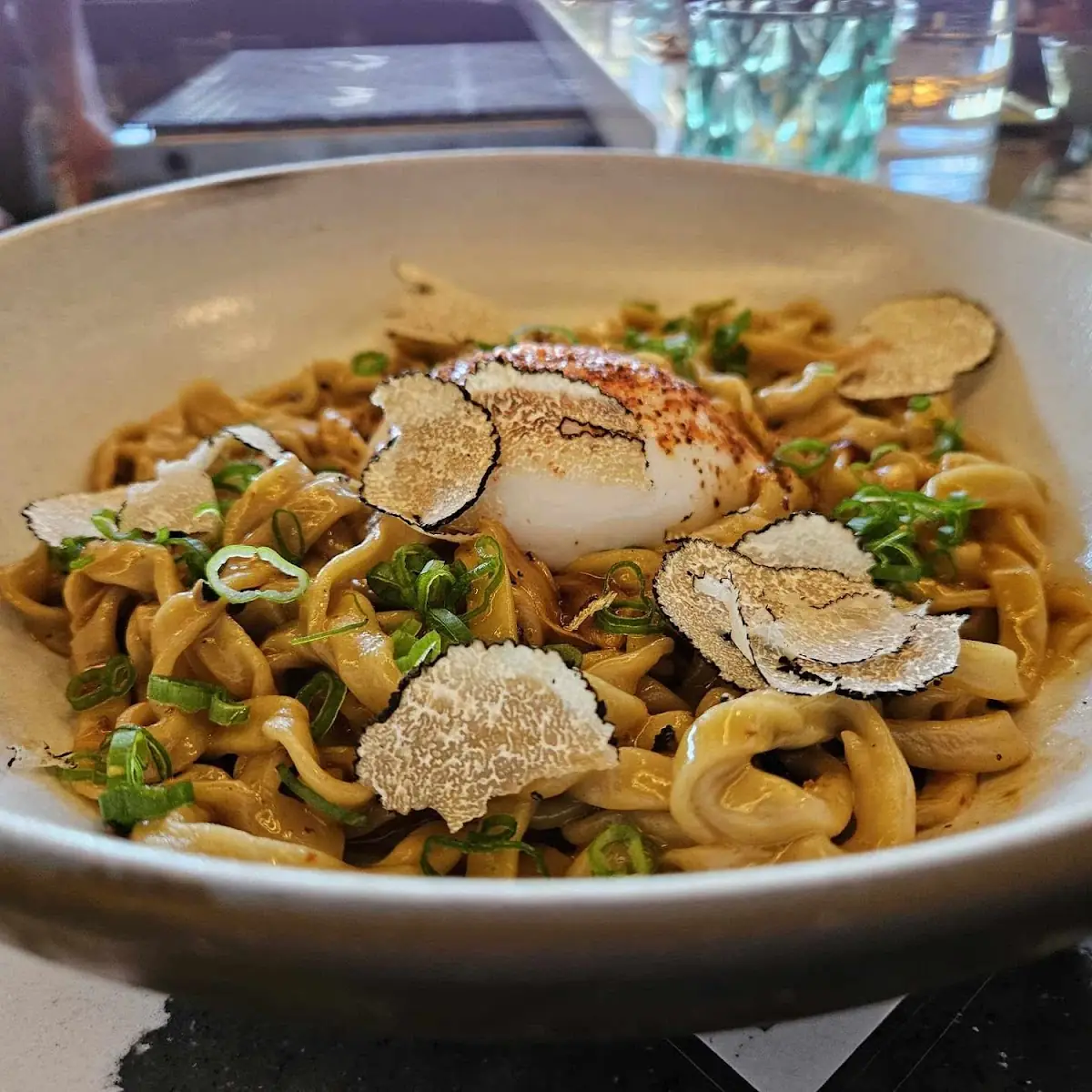 Egg Noodles with Egg Yolk
