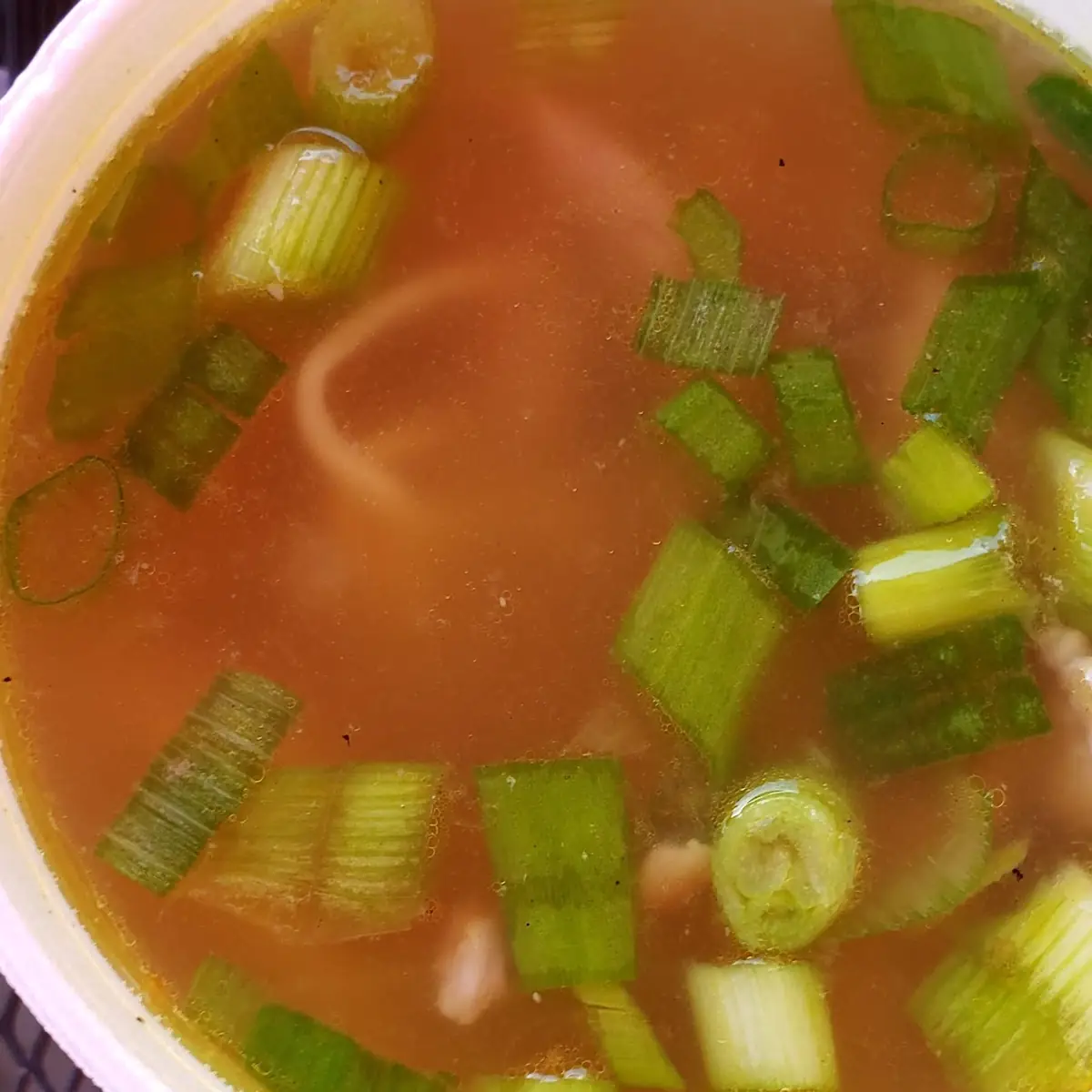 Chicken Miso Soup with Udon Noodles