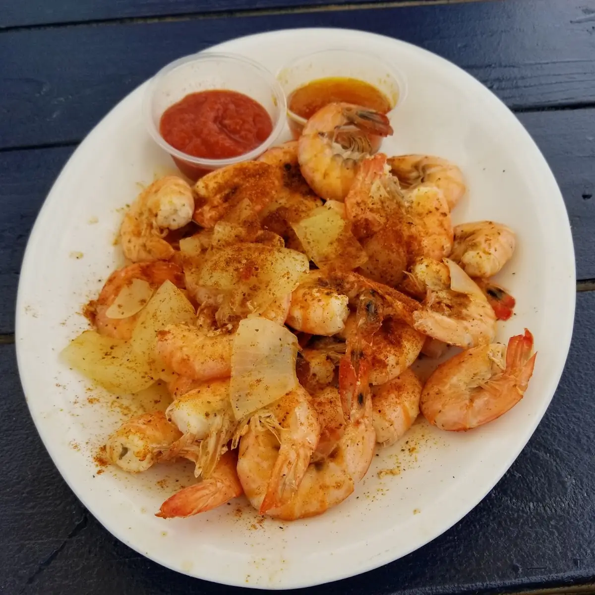 Steamed Shrimp