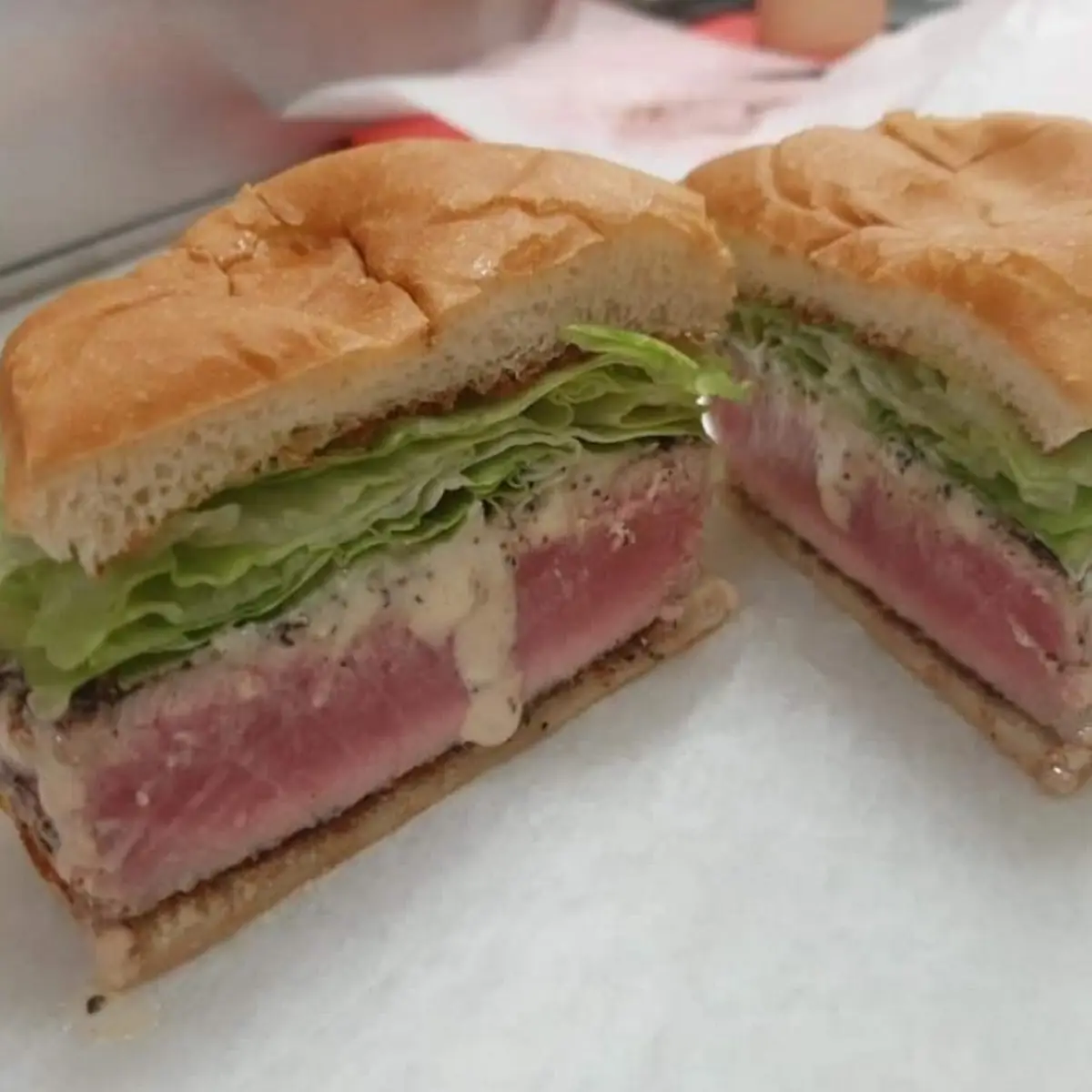 Tuna Steak Sandwich
