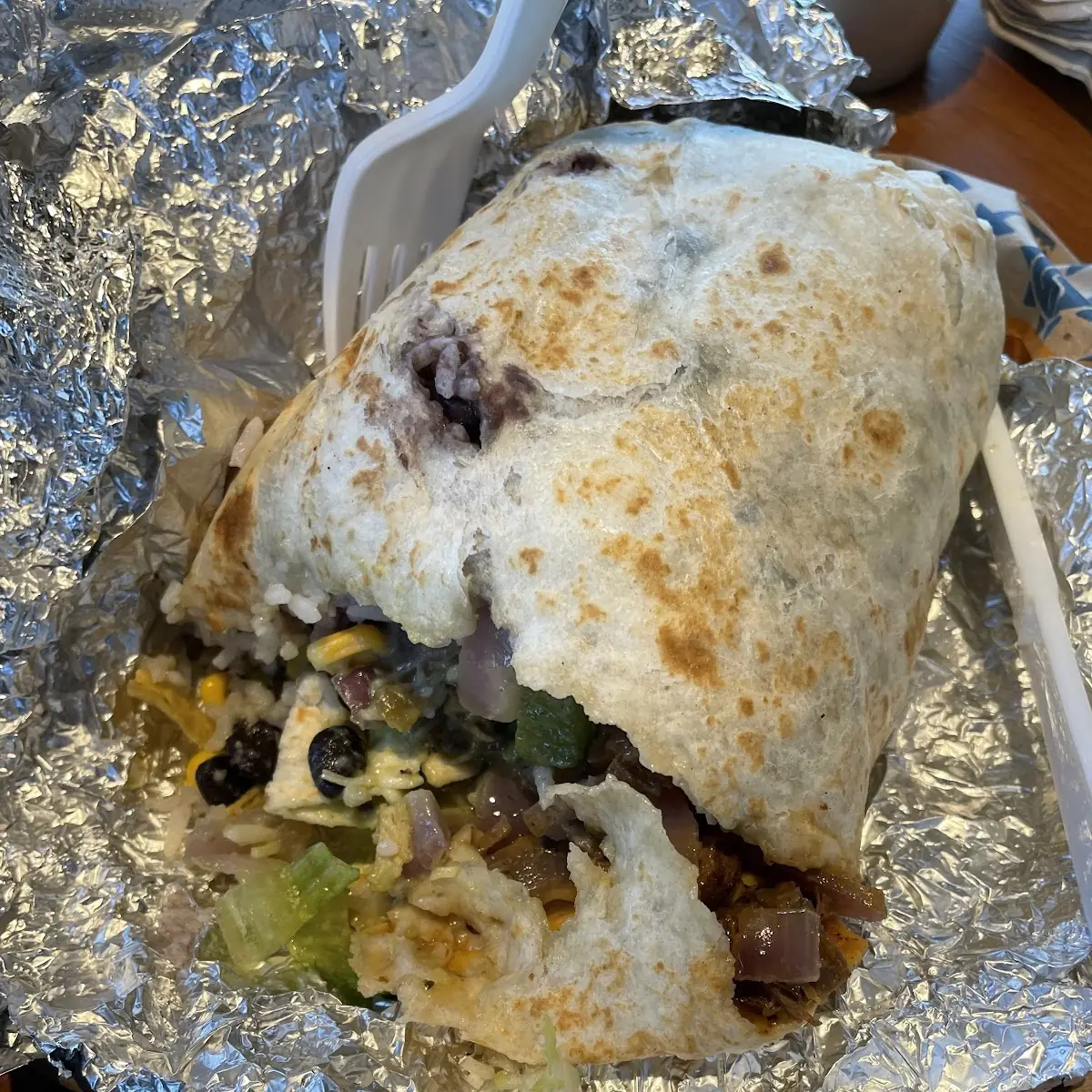 South West Beef Burrito