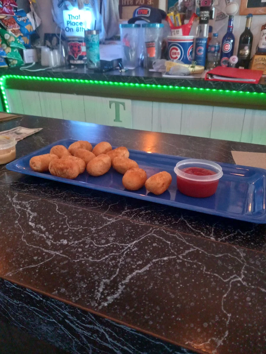 Mini Corn Dogs and Wings