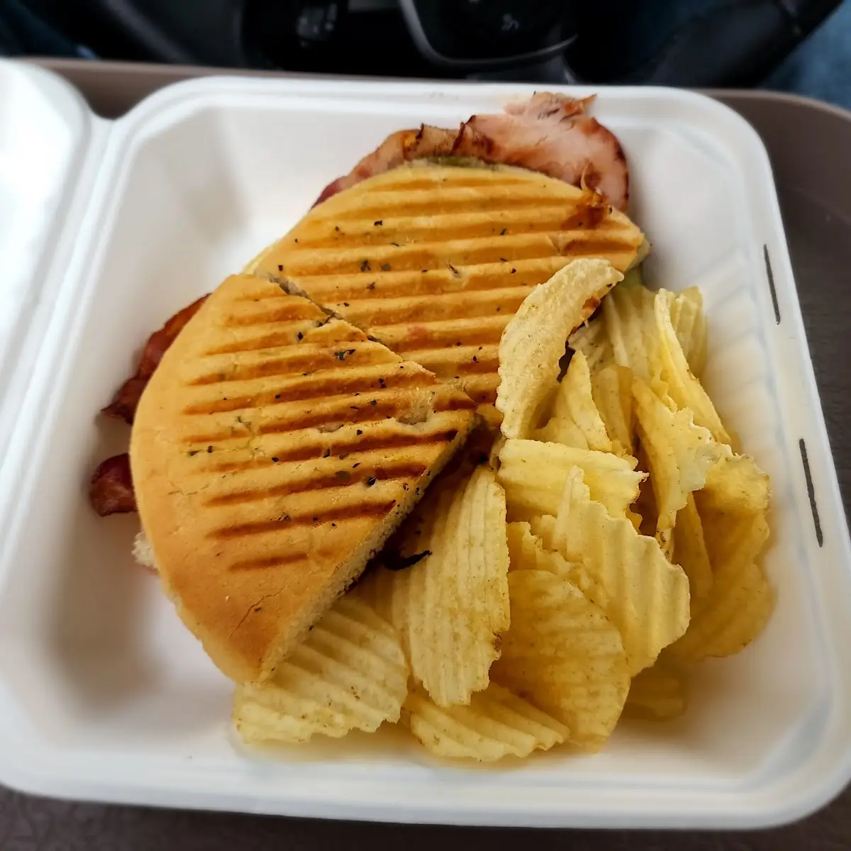 Turkey Bacon Avocado Panini