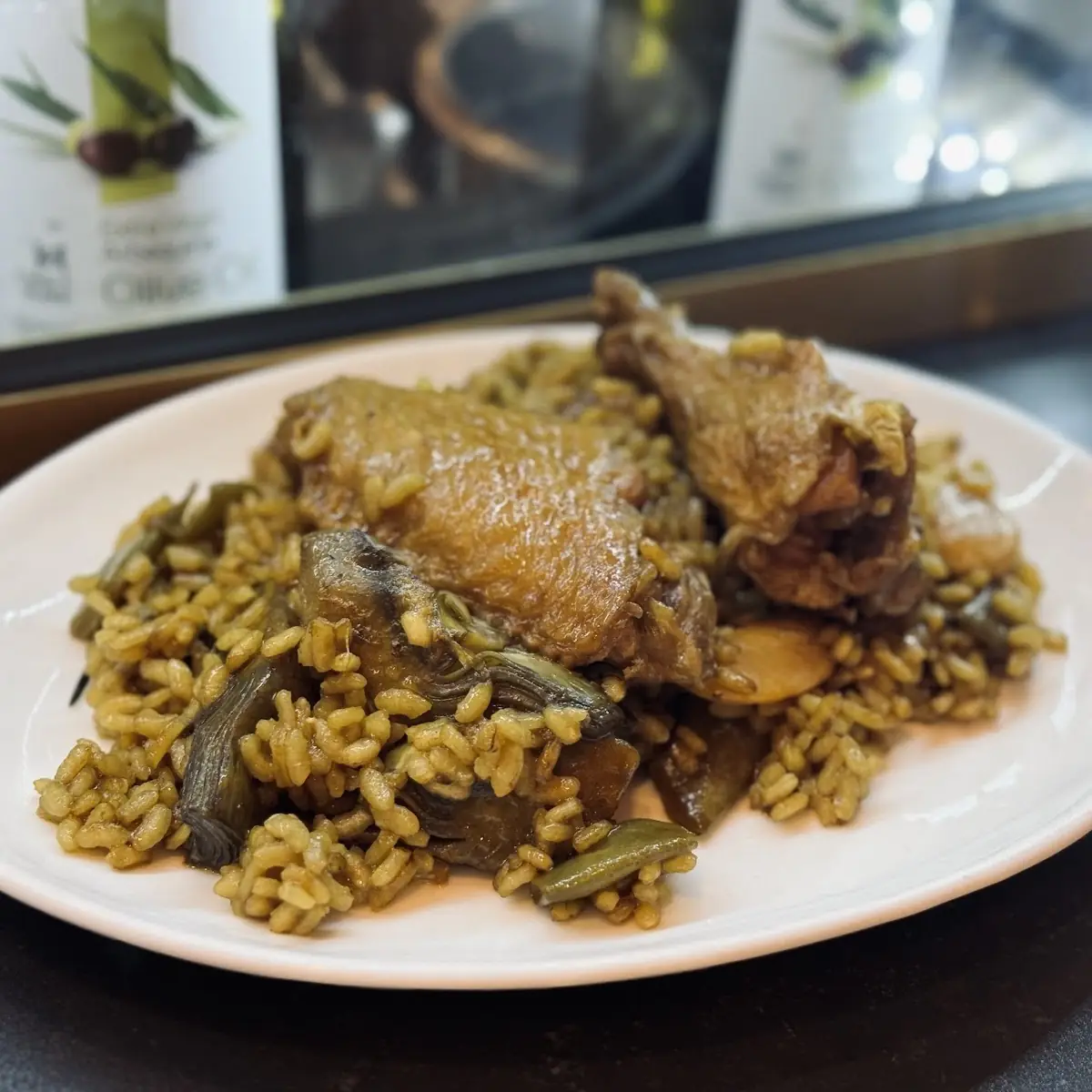 Tapa De Paella Valenciana