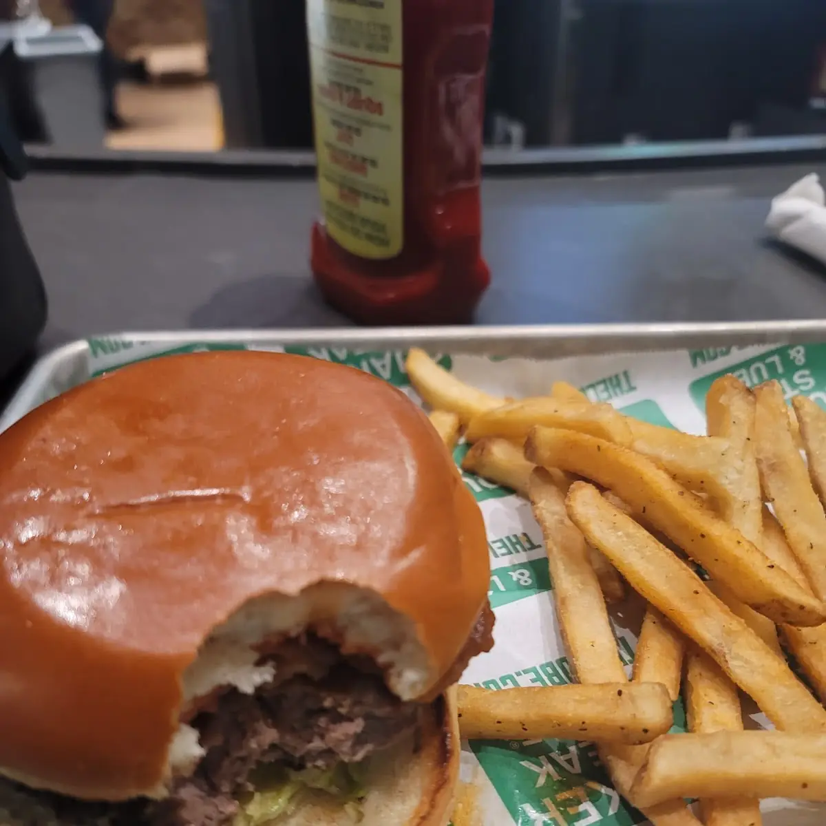 Burger and Fries