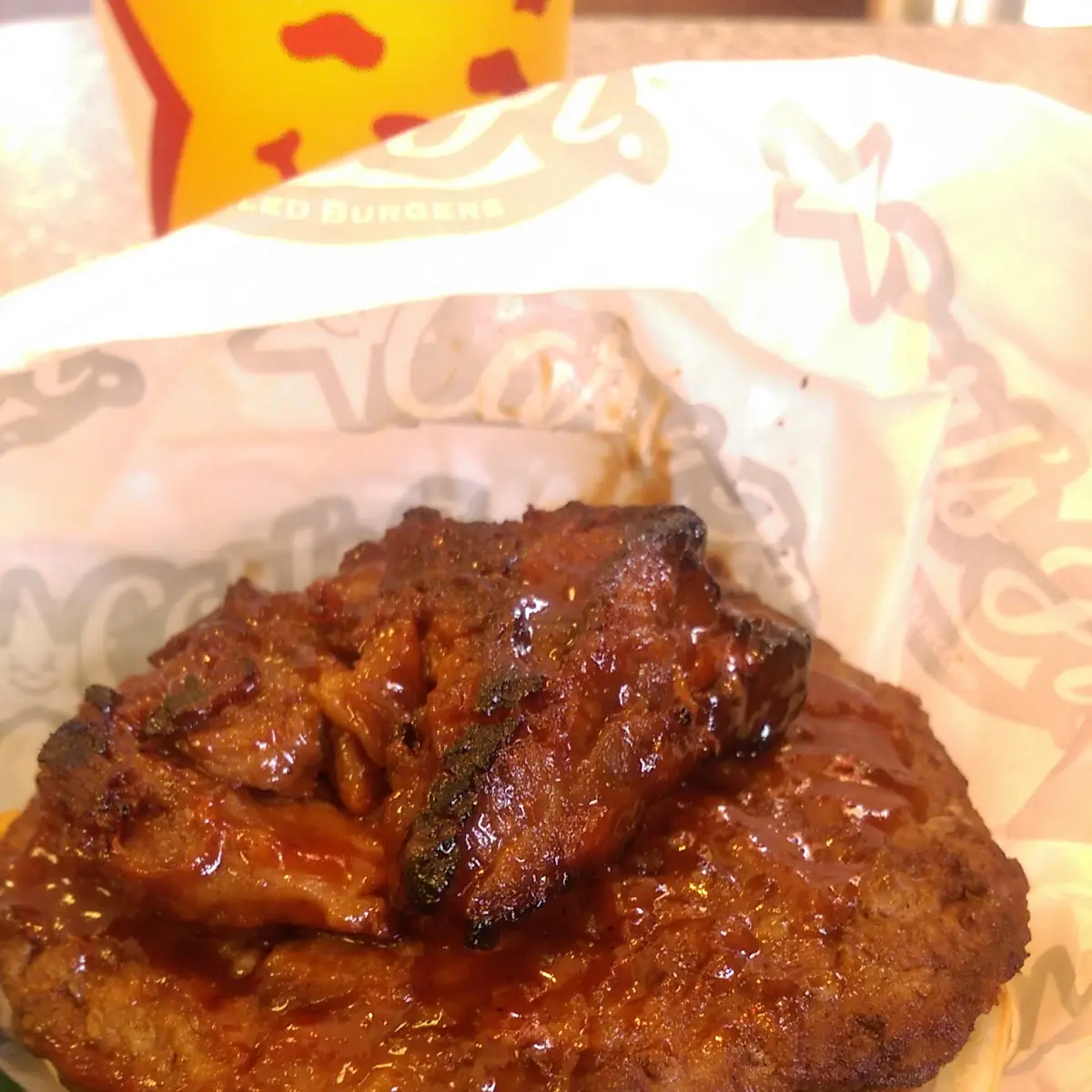 Baby Back Ribs Burger