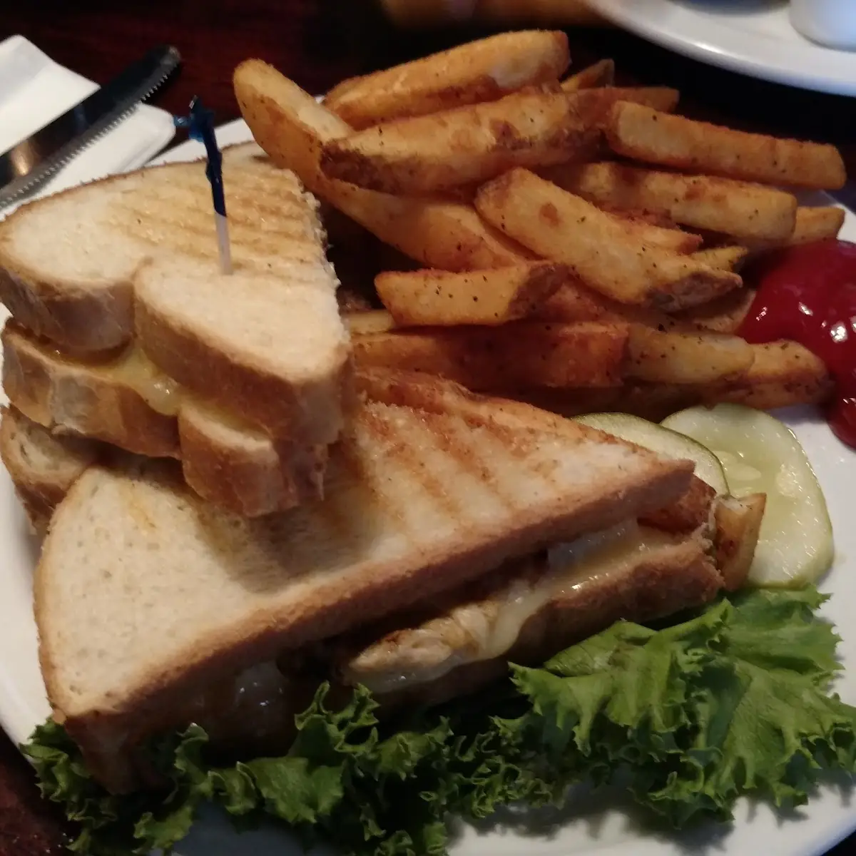 Crab Cake Grilled Cheese