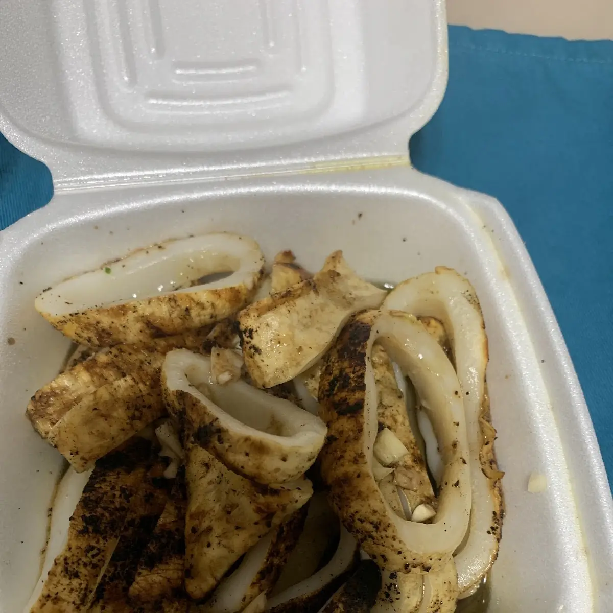 Grilled Calamari Rings