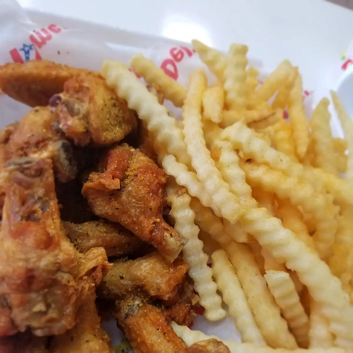 Dry Rub Lemon Pepper Wings Combo