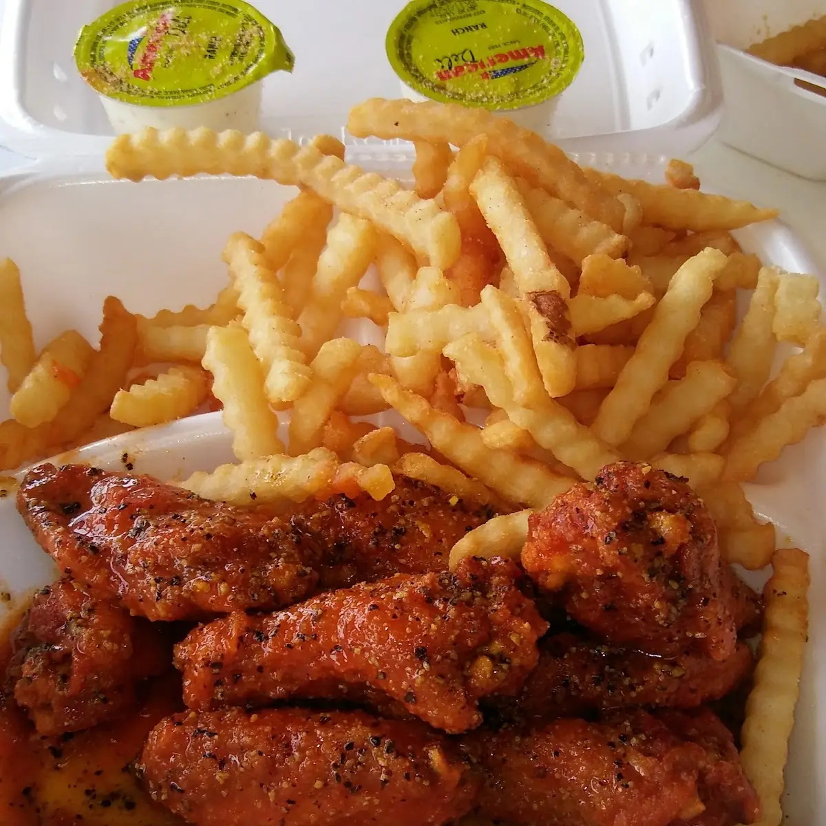Mild Lemon Pepper Wings Combo