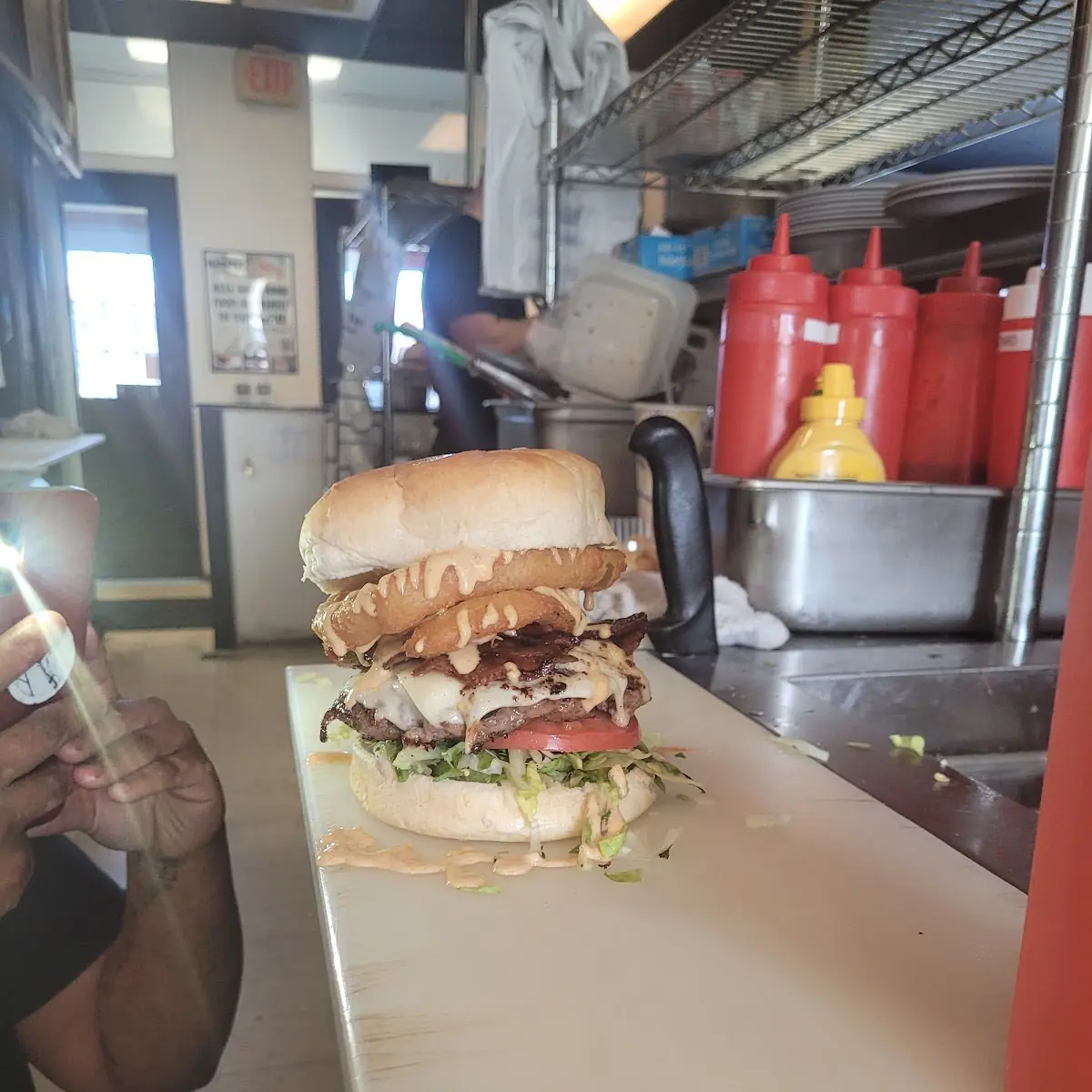 Kitchen Sink Burger
