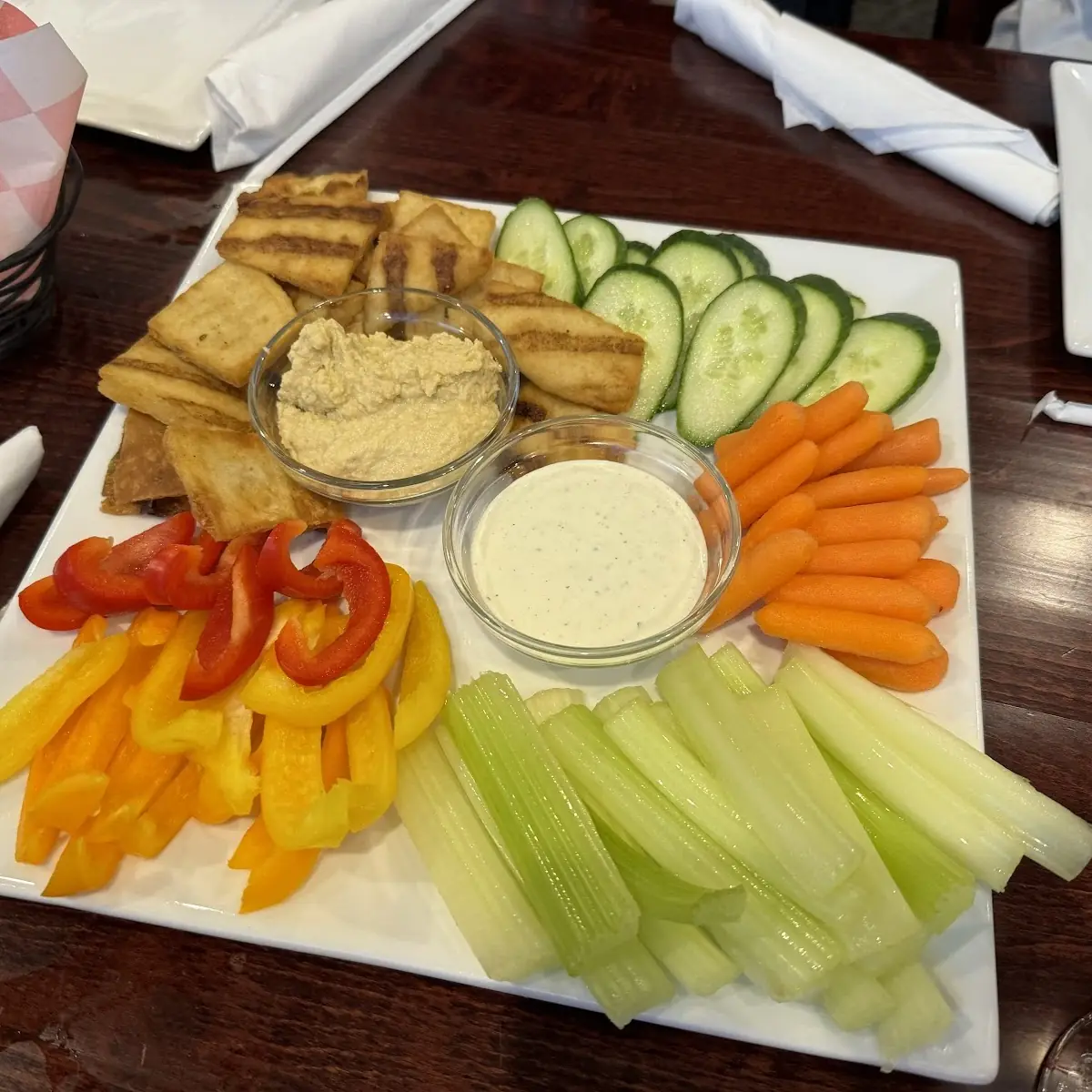 Hummus Plate