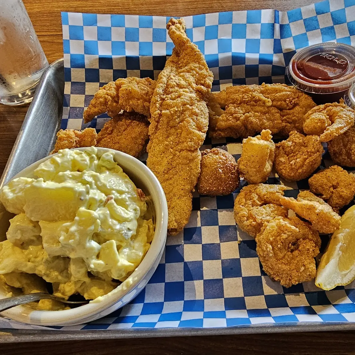 K Shrimp Basket