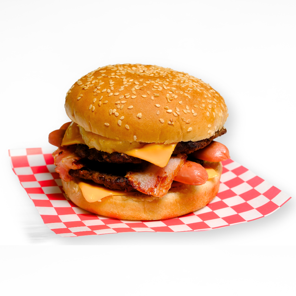 Hawaiian Burger, Las Shilas Mexican Street Food | New Westminster