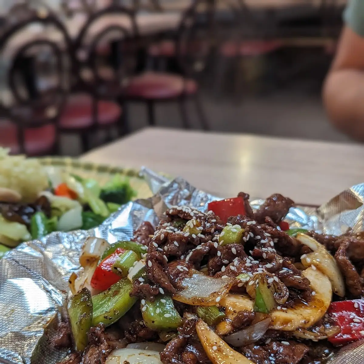 Sizzling Black Pepper Beef