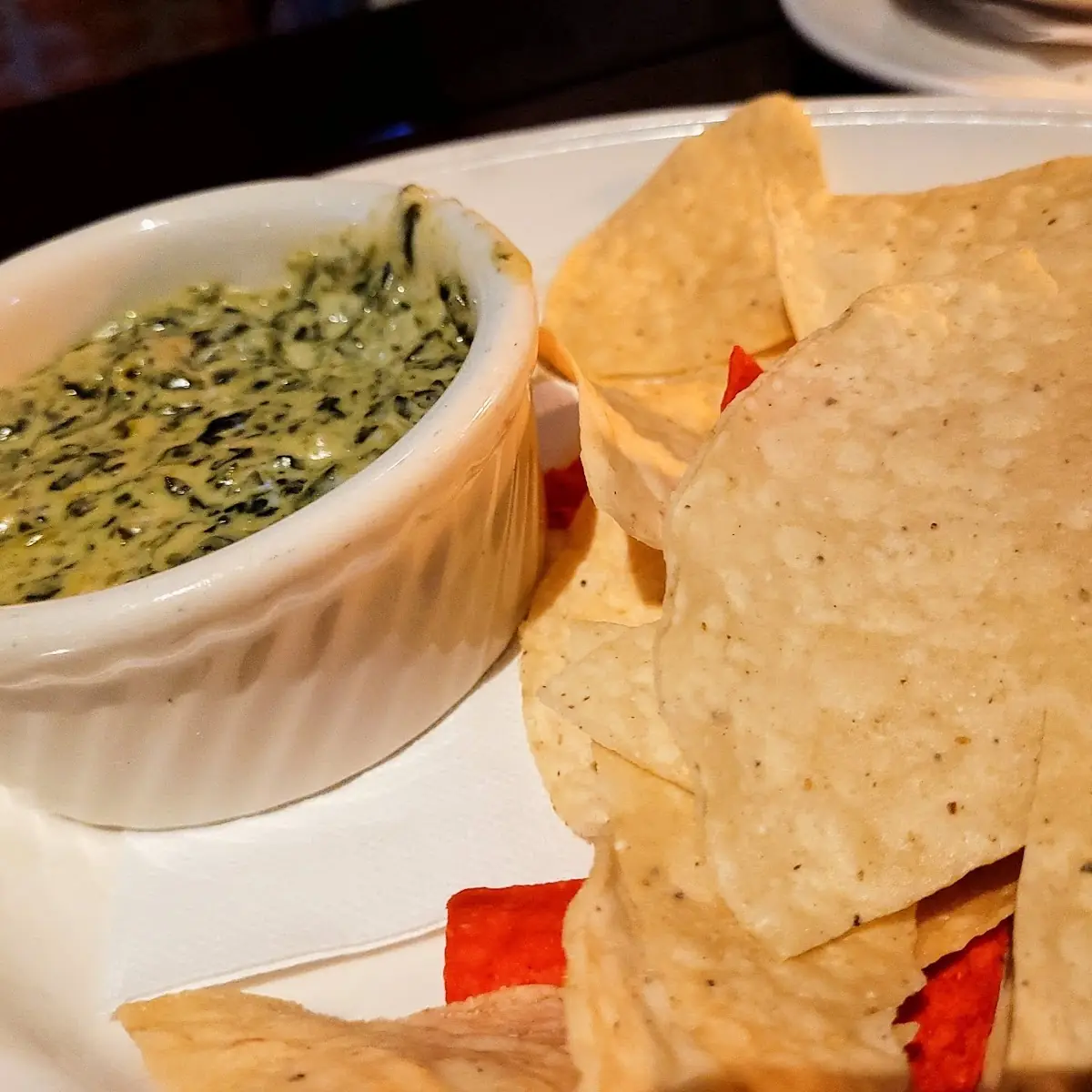 Spinach Dip & Chips