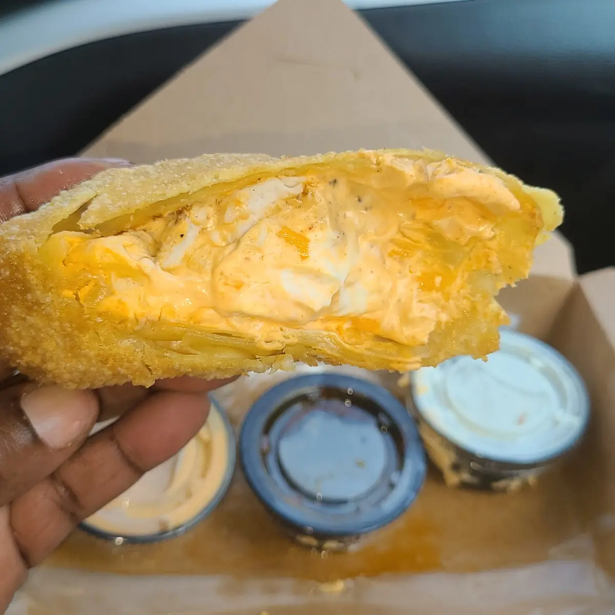 Buffalo Chicken Eggroll