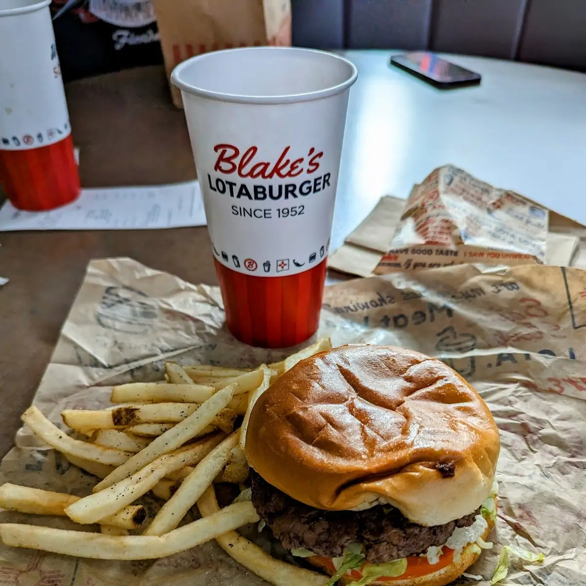 Lots Burger with Green Chili