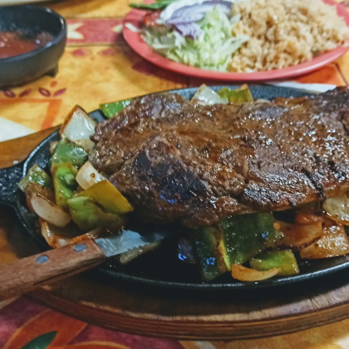 Rib Eye Steak Ranchero