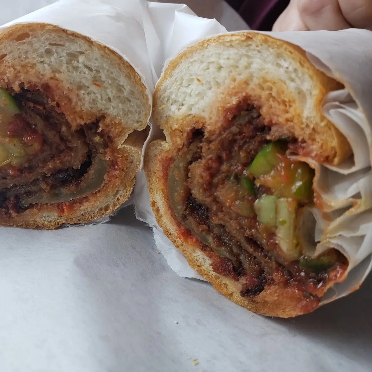 Eggplant Sandwich