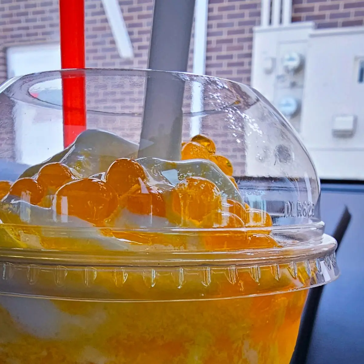 Orange Cloudsicle Slush Float