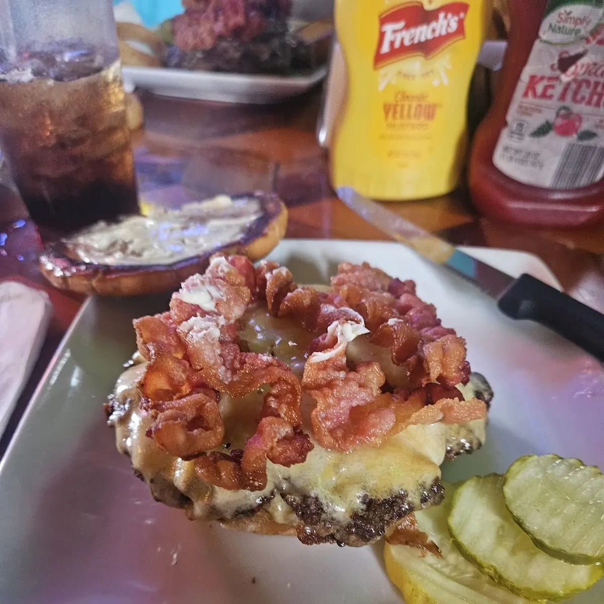 3 4lb Bacon Burger