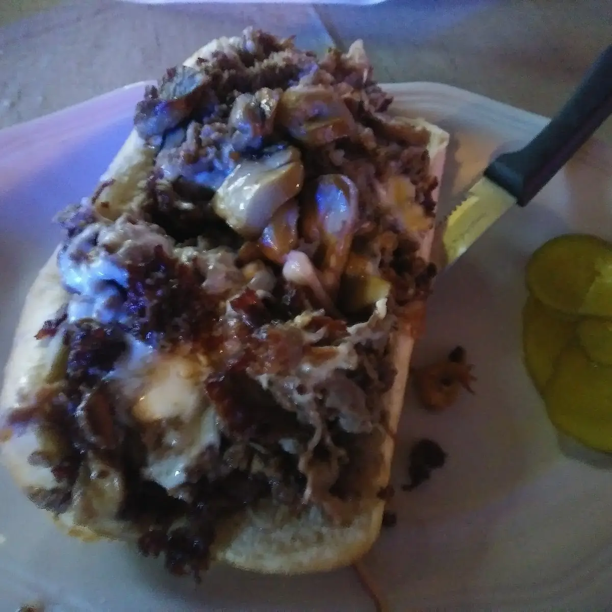 Philly Cheese Steak Sandwich