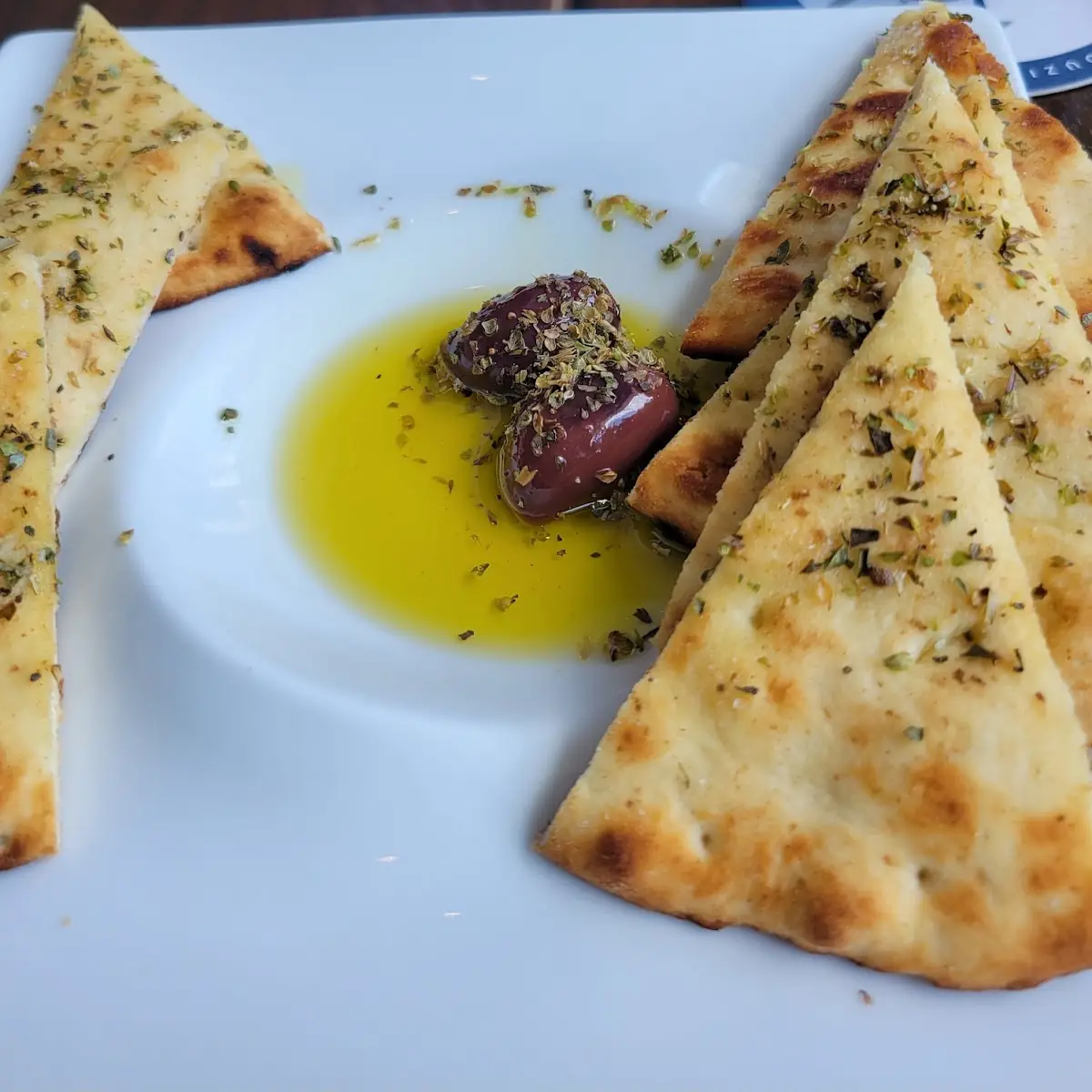 Complimentary Pita Bread
