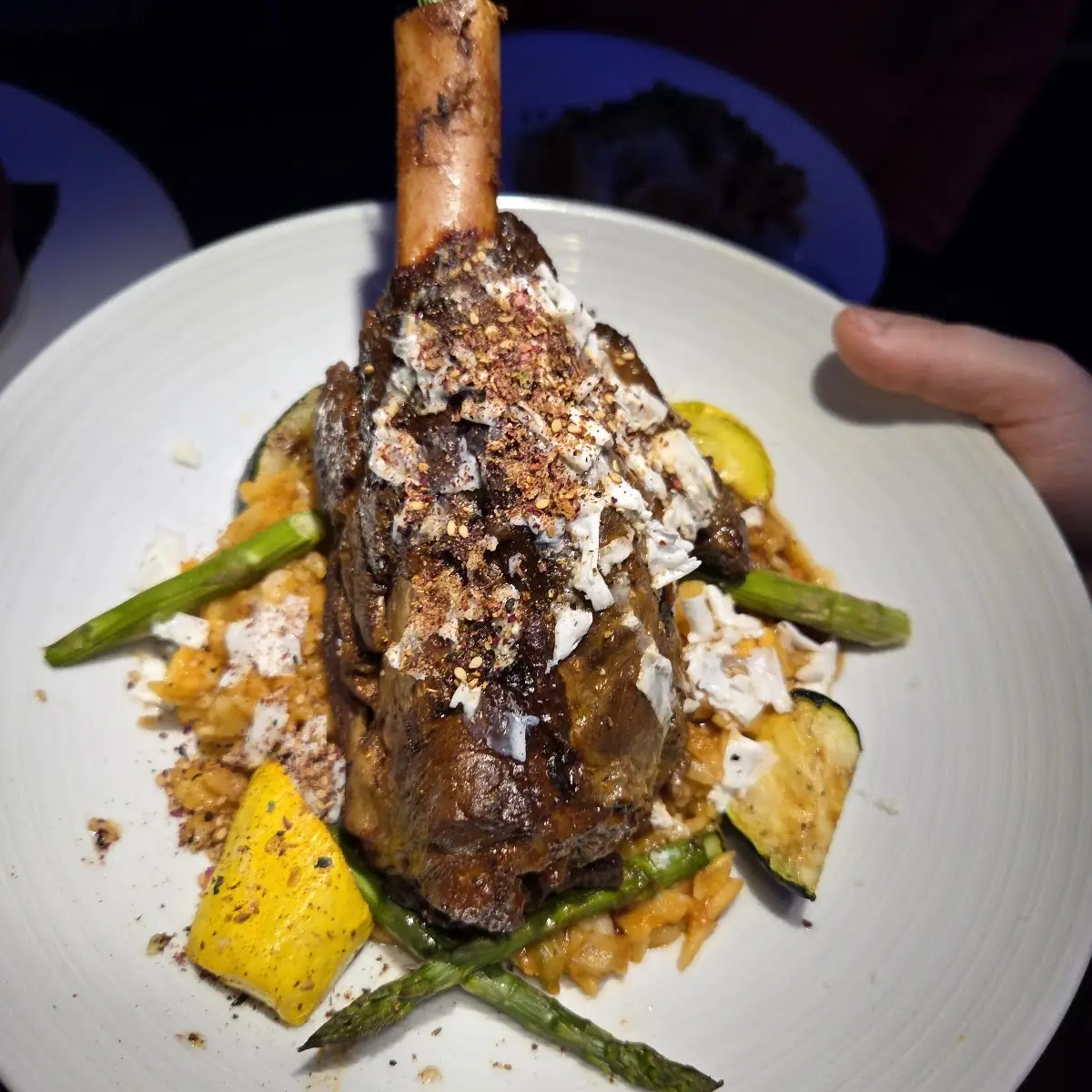Lamb Shank Arni Giouvetsi