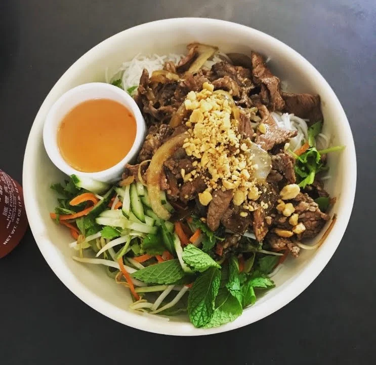 Grilled Pork Bun Bowl